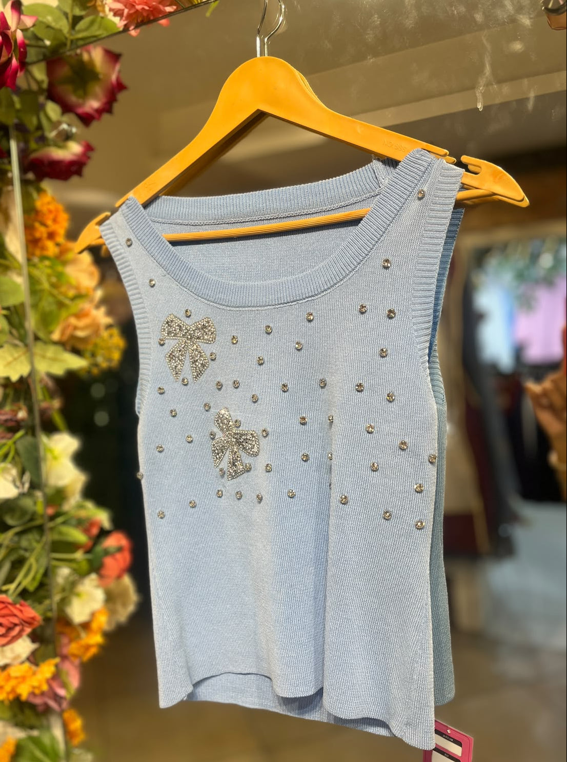 Sleeveless Knit Top