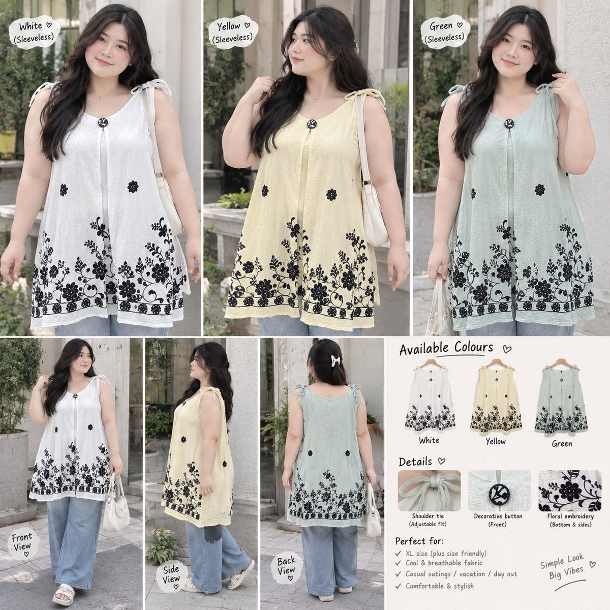 sleeveless top