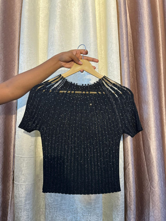 skirt with crop top "Two- piece set"