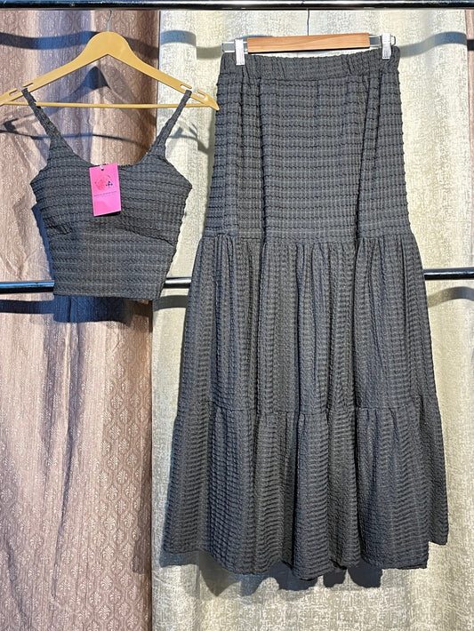 skirt -with-co-ord-set