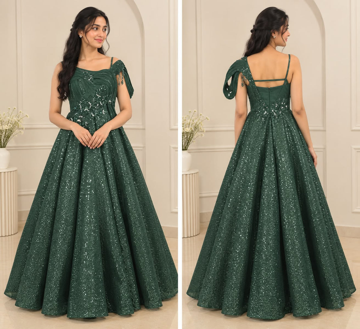 *Emerald Elegance Gown 💚✨