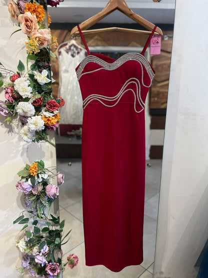 strapless maxi dress